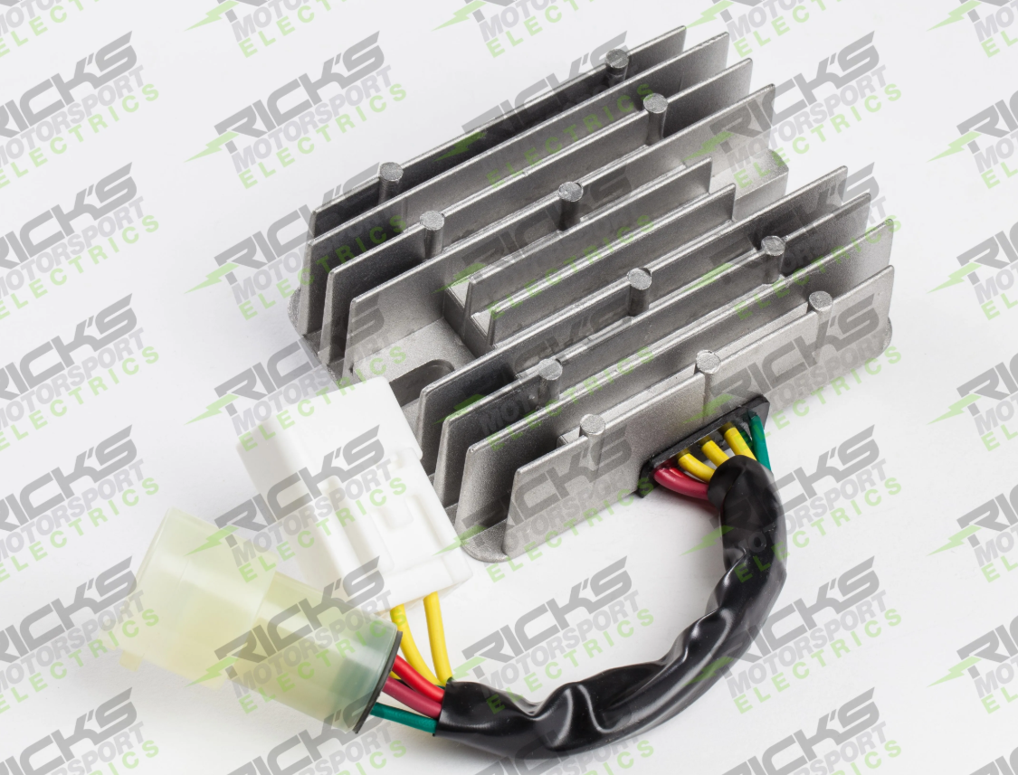 Rick's Motorsports Electrics Universal OEM Style Rectifier-Regulator for Suzuki Burgman 400 '98-20 Rick's Motorsports Electrics Universal OEM Style Rectifier-Regulator for Suzuki Burgman 400 '98-20